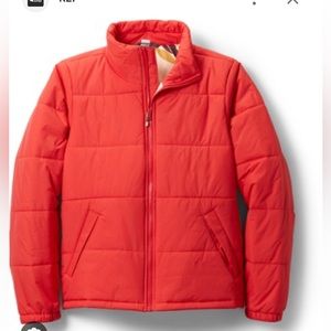 REI | womens puffer | red | M